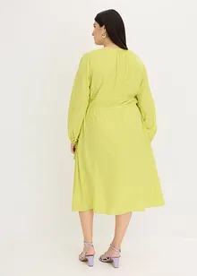 Kjole i tunika-look og lett viskosemiks, bonprix