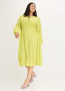 Kjole i tunika-look og lett viskosemiks, bonprix