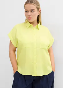 Kortermet bluse i lett materialmiks med lyocell, bonprix
