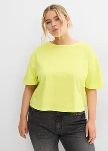 Oversized topp av ren økologisk bomull, bonprix