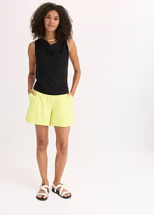 Pull on-shorts i behagelig Punto di Roma-materiale, bonprix
