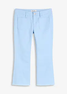 Capribukse i bomull med stretch, bonprix