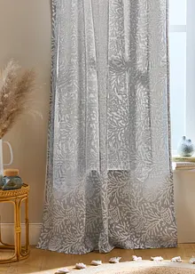 Jacquardvevd gardin med mønster (1-pack), bonprix