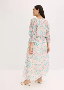 Maxikjole i chiffon, bonprix