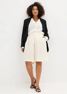 Bermudashorts i myk viskosemiks, bonprix