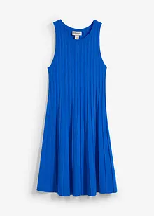 Strikket kjole i viskosemiks og A-fasong, bonprix