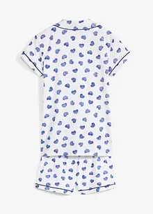 Pyjamas med økologisk bomull (2-delt sett), bonprix