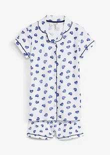 Pyjamas med økologisk bomull (2-delt sett), bonprix