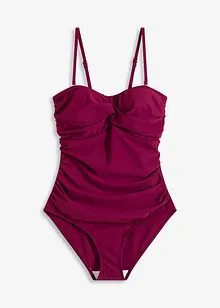 Shape bandeau-badedrakt, middels formende, bonprix