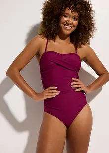 Shape bandeau-badedrakt, middels formende, bonprix