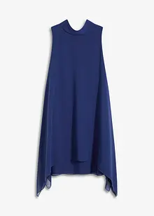 Chiffonkjole med sjalskrage, bonprix