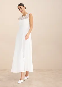 Selskapskjole med blonder, bonprix