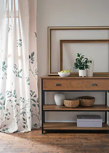 Mikrofiber-gardin med resirkulert polyester (1-pack), bonprix