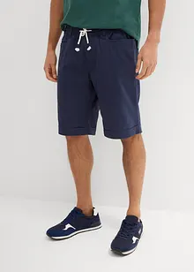 Pull on-bermudashorts i lin-miks, Regular Fit, bonprix