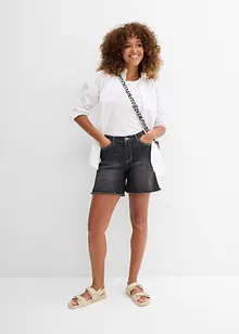 Jeansshorts, Mid Waist, stretch, bonprix