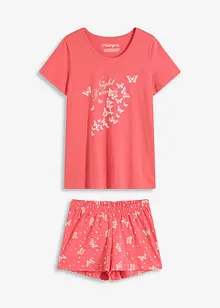 Shorty-pyjamas  i 100% bomull, bonprix
