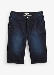 Lang bermudashorts i denim med stretch, Regular Fit, bonprix