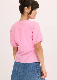 Bluse med sløyfer, bonprix
