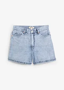 Jeansshorts High Waist, Low Stretch, bonprix