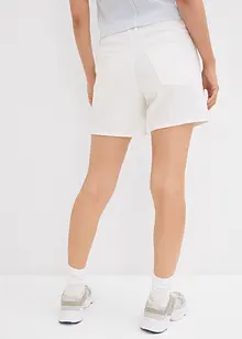 Bermudashorts i denim Mid Waist, Low Stretch, bonprix