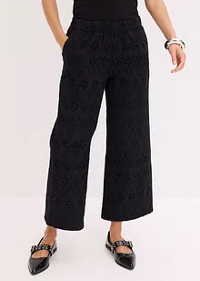 Culotte med hullbroderi, bonprix