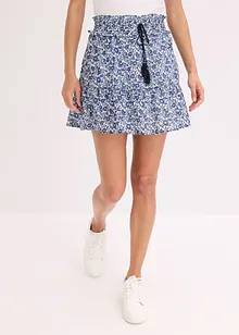 Boho-miniskjørt av lett bomull, bonprix