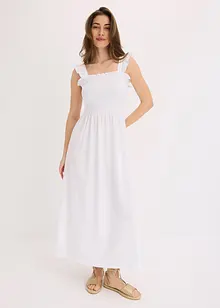 Jerseykjole med vaffelsøm, bonprix