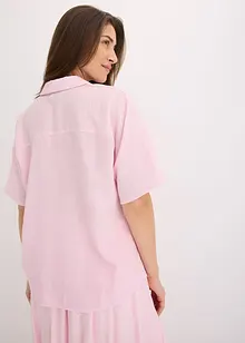 Oversized skjortebluse, bonprix