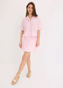 Oversized skjortebluse, bonprix