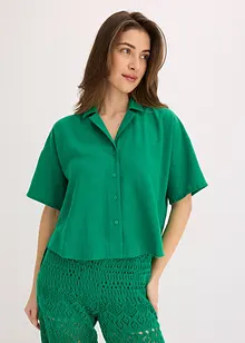 Oversized skjortebluse, bonprix