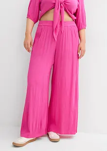 Pull on-bukse i lett viskose, bonprix
