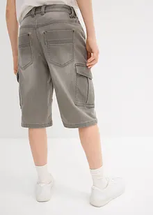 Bermudashorts i sweat-denim, Regular Fit, bonprix