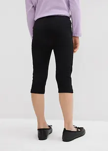 Caprileggings i økologisk bomull med elastan (2-pack), bonprix