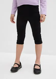 Caprileggings i økologisk bomull med elastan (2-pack), bonprix