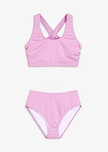 Bikini i ribbemateriale (2-delt sett), bonprix