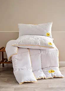 Down Touch-pute med blomsterbroderi, bonprix