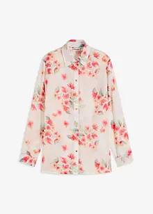 Bluse med trykk, bonprix