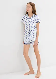 Pyjamas med økologisk bomull (2-delt sett), bonprix