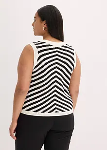 Strikket topp, bonprix