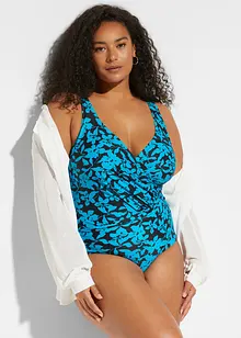 Shape-badedrakt i omslagslook, lett formende, bonprix