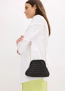 Skulderveske i strå, bonprix