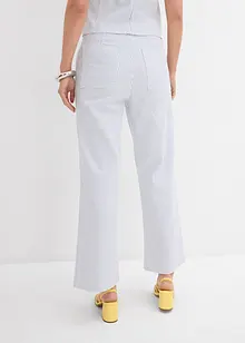 Wide Leg-jeans High Waist, cropped, bonprix