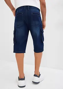 Bermudashorts i denim med cargolommer, Relaxed Fit, bonprix