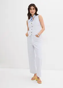 Wide Leg-jeans High Waist, cropped, bonprix