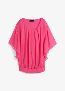 Chiffonbluse med topp under, bonprix