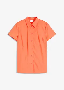 Kortermet bluse i poplin, bonprix