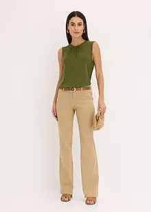 Bukse med stretch, Bootcut, bonprix
