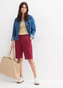 Trikot-bermudashorts i 100% bomull, bonprix