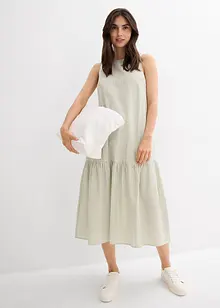 Midikjole i A-fasong, bonprix