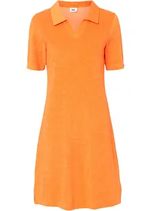 Frottékjole i poloskjorte-modell med krage, bonprix